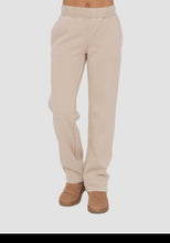 Load image into Gallery viewer, Jess Straight Leg Fleece Lounge Pants | Taupe
