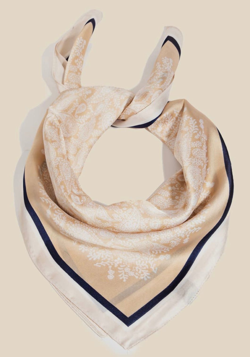 Paisley Scarf | Beige