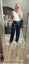 Load image into Gallery viewer, Into the Night Leather Pants | Black
