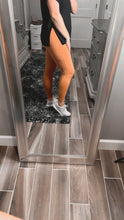 Load image into Gallery viewer, Athletic High-Wasit Full Length Leggings | Butter Orange
