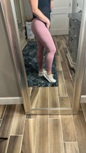 Load image into Gallery viewer, Athletic High-Rise Full Length Leggings | Light Rose
